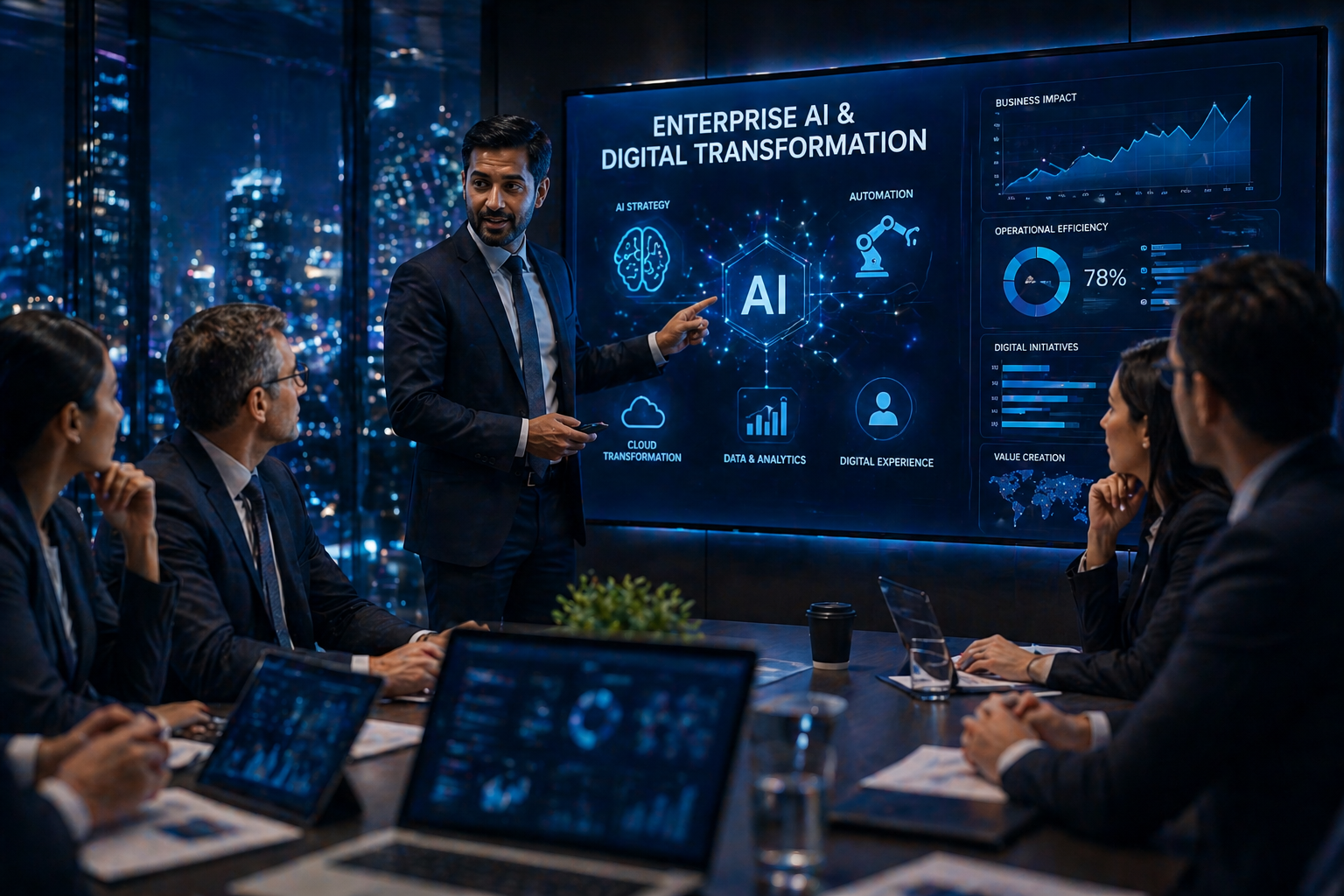 Enterprise AI Digital Transformation 2027 conference image